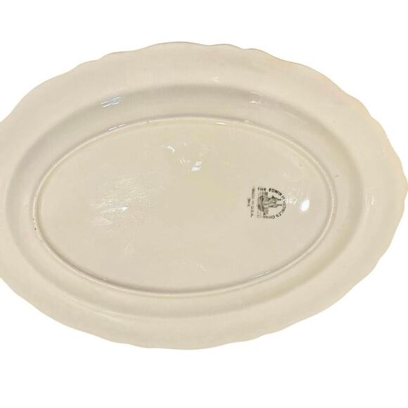 Vintage Edwin Knowles China Co. Oval Platter 11” - Picture 2 of 2